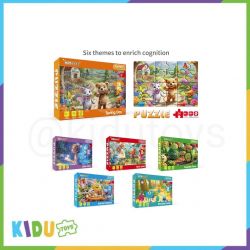 Mainan Anak Puzzle Edukasi 24pcs Kidu Toys - P24