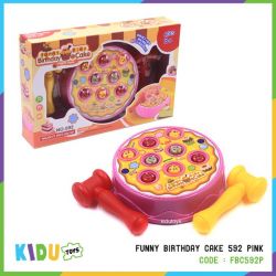 Funny Birthday Cake 592 Pink - FBC592P