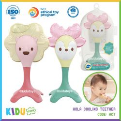 Mainan Anak Gigitan Lucu  Hola Cooling Teether Karakter Deer Lion Kidu Toys - HCTDL