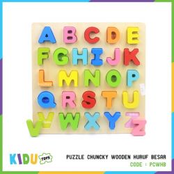 Puzzle Chuncky Wooden Huruf  - PCWH