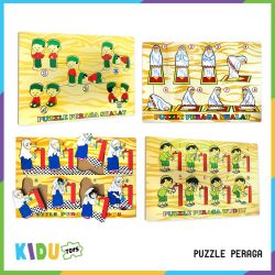 Puzzle Peraga Wudhu Perempuan - PPWP