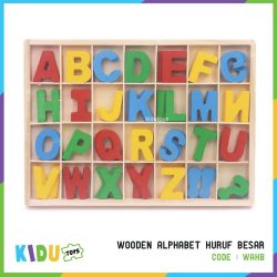 Wooden Alphabet Huruf Besar - WAHB