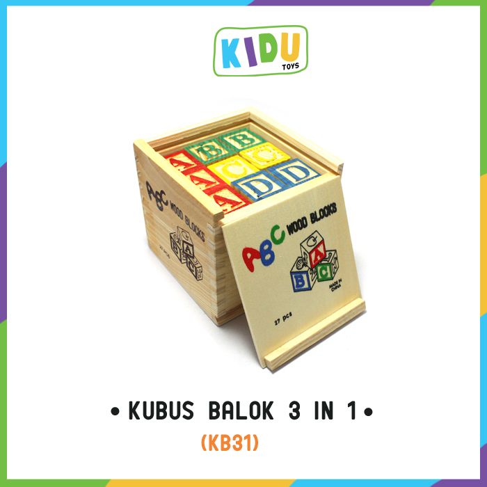 Kubus Balok 3 in 1 TOKO MAINAN  MAINAN  ANAK  EDUKASI  