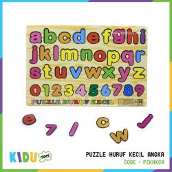 Puzzle Huruf Kecil Angka 	