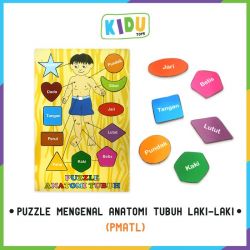 Puzzle Mengenal Anatomi Tubuh Laki 