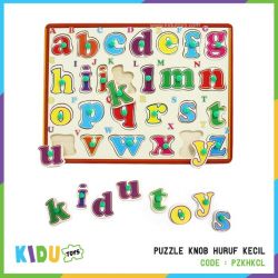  Puzzle Knob Huruf Kecil Besar - PZKHKB